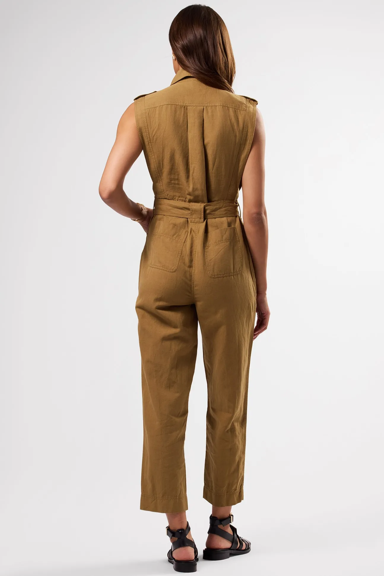 Sienna Cotton Linen Jumpsuit