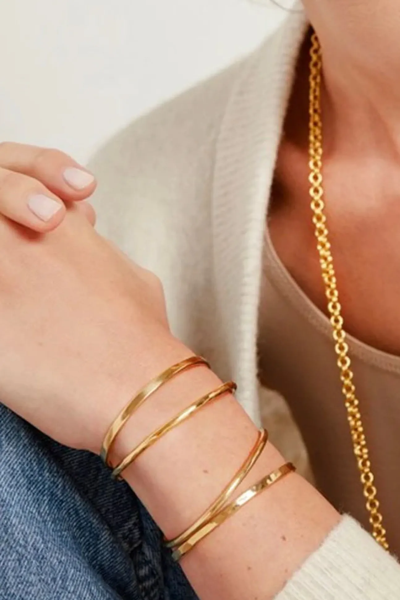 SOKO Delicate Bangle Bracelet Set