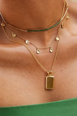 SOKO Rectangular Medallion Necklace
