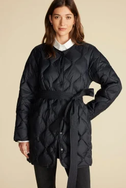 Solene Quilted Puffer Coat