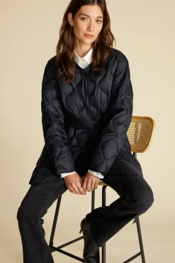 Solene Quilted Puffer Coat