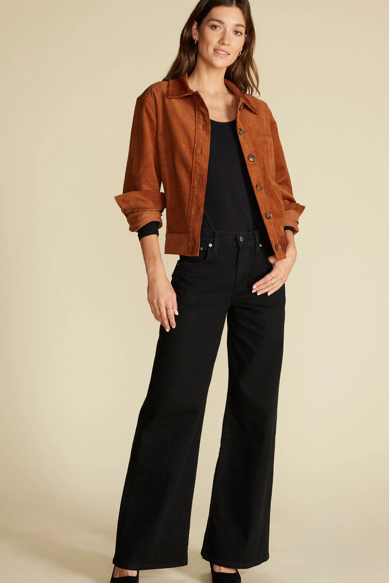 Spencer Corduroy Trucker Jacket