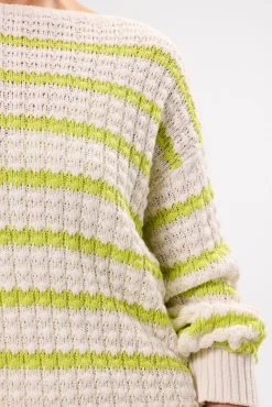 Stripe Novelty Sweater