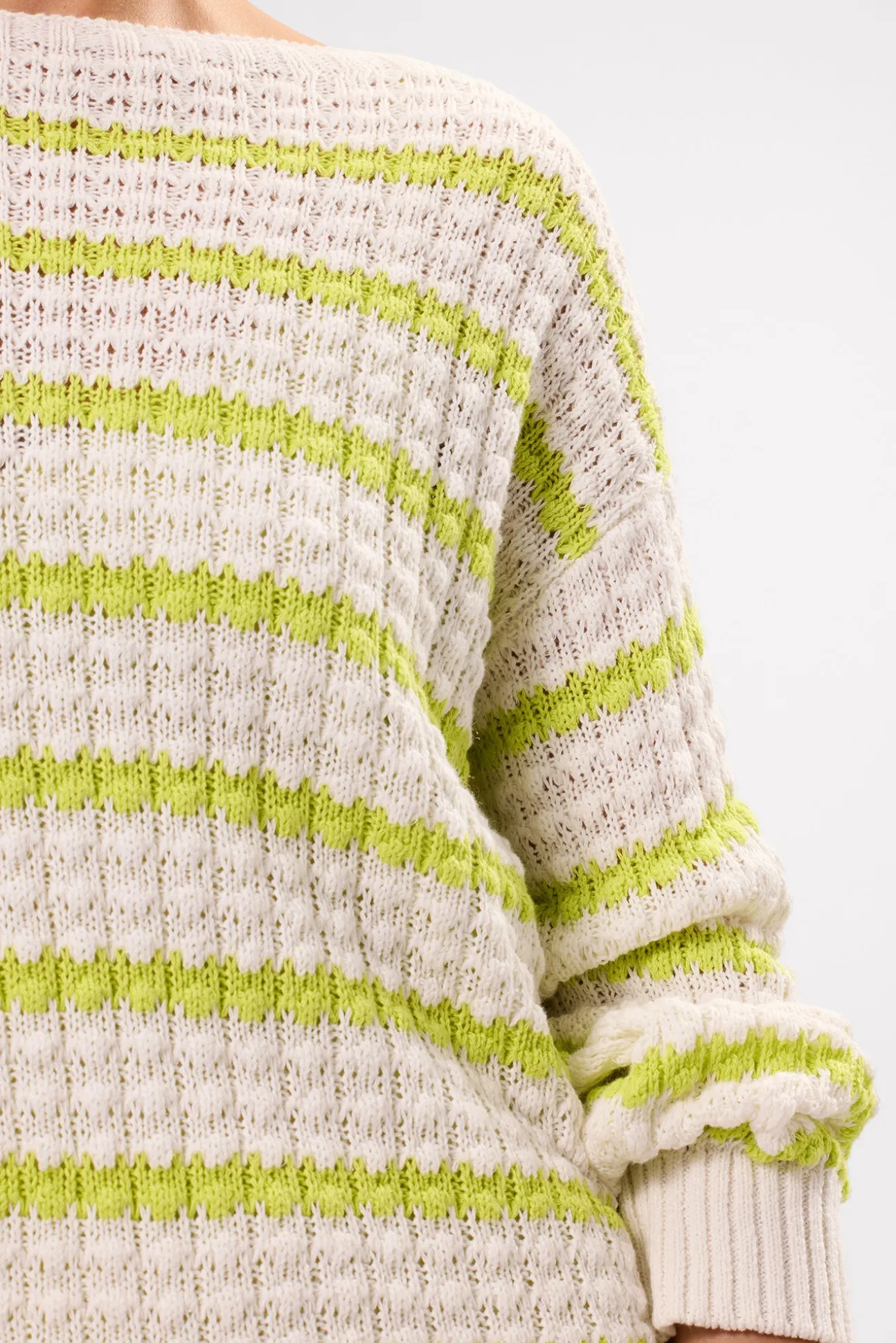 Stripe Novelty Sweater
