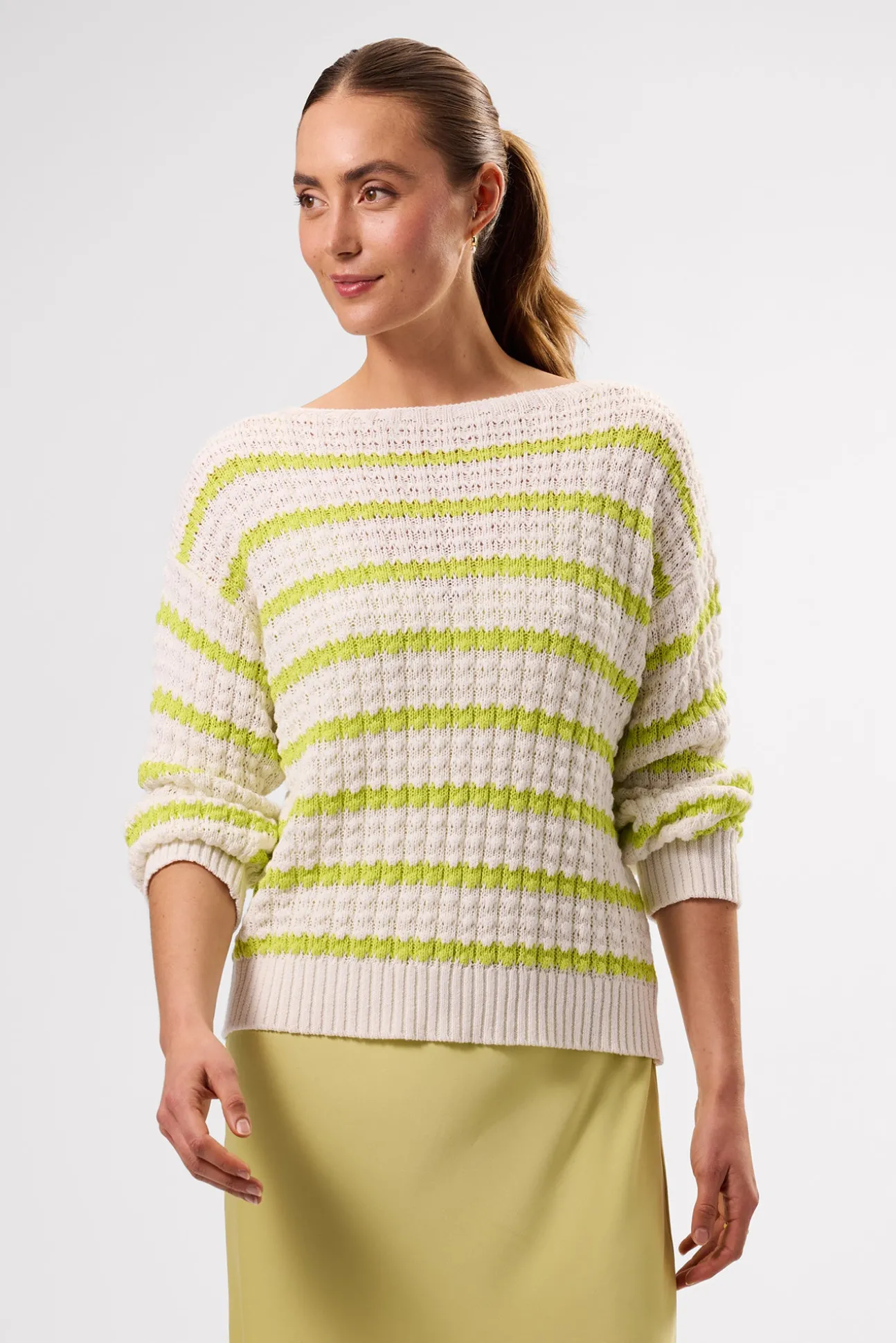 Stripe Novelty Sweater