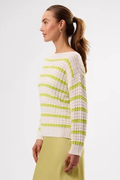 Stripe Novelty Sweater