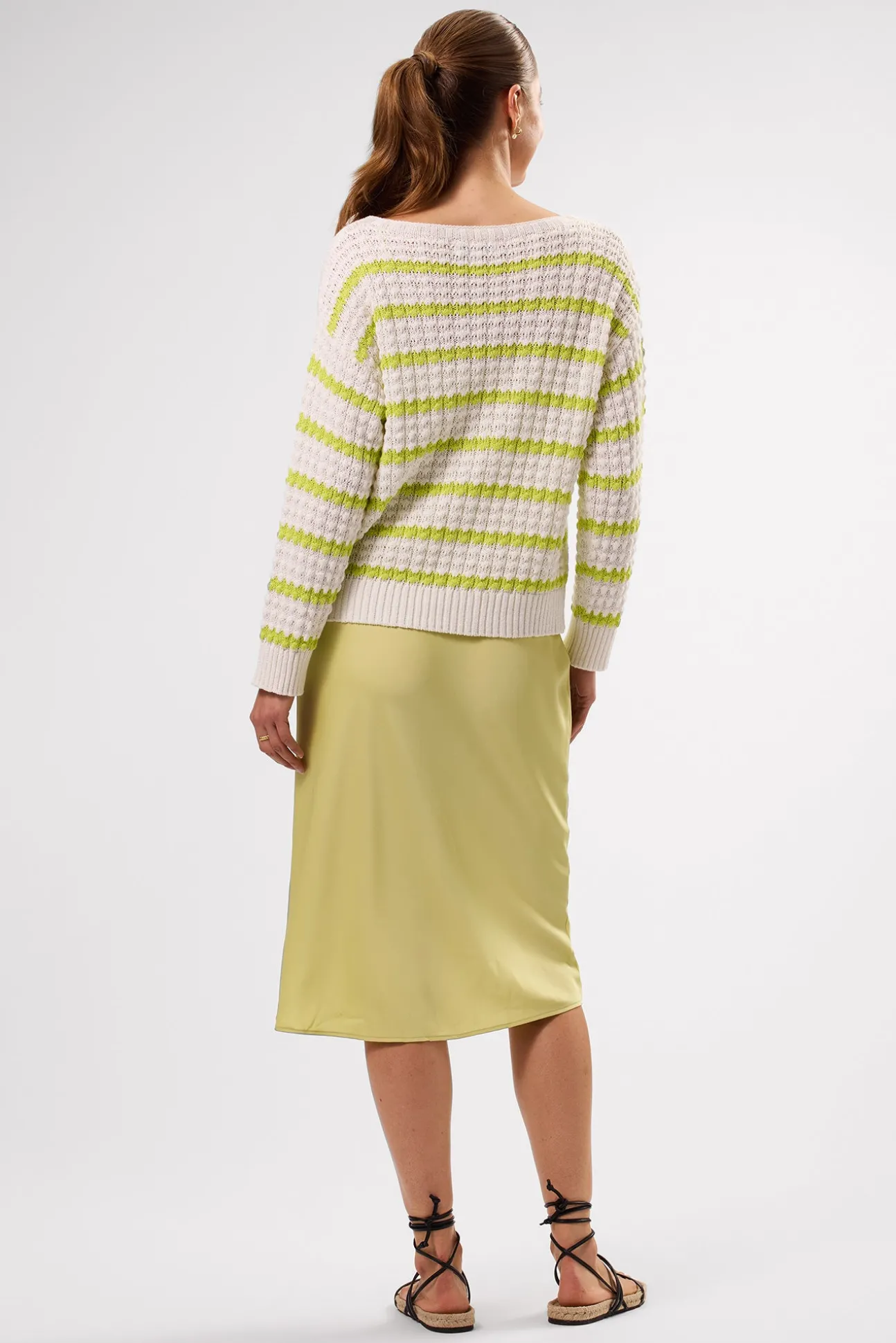 Stripe Novelty Sweater
