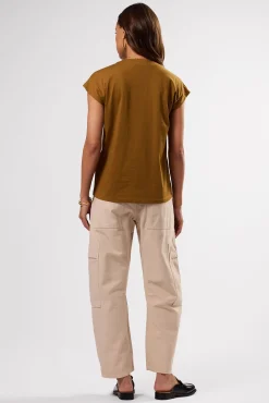 V Neck Solid Tee