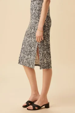 Vindy Viscose Knit Skirt