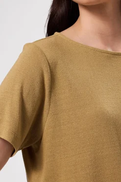 Yvette Silk Knit Tee