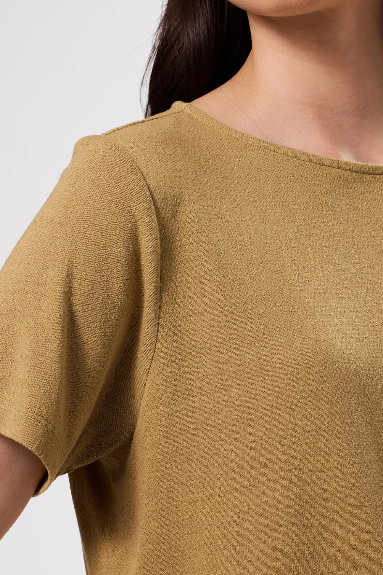Yvette Silk Knit Tee